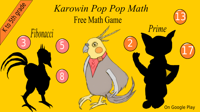 Karowin Pop Pop Math Game is available now.